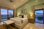 Master bedroom with private terrace access, where you will enjoy sitting area where you have mountain views